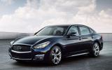 Revised Infiniti Q70 shown in New York