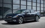 Revised Infiniti Q70 shown in New York