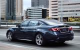 Revised Infiniti Q70 shown in New York