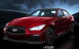 Infiniti Q50 Eau Rouge concept revealed in official pictures