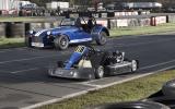 Caterham Seven versus go-kart