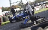 Caterham Seven versus go-kart