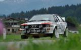 Driving in the Kitzbuehler Alpen Rallye - picture special
