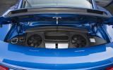Twin-turbo Porsche 911 Turbo engine