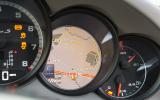 Porsche 911 Turbo sat nav cluster