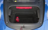 Porsche 911 Turbo boot space
