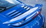 Porsche 911 Turbo rear wing