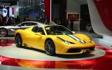 New Ferrari 458 Speciale A revealed at the Paris motor show