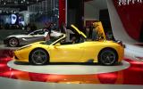 New Ferrari 458 Speciale A revealed at the Paris motor show