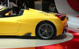 New Ferrari 458 Speciale A revealed at the Paris motor show