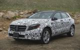 no title 2014 Mercedes-Benz GLA - latest spy shots