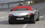 Facelifted Mercedes-Benz SLS AMG Roadster caught testing