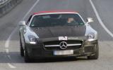 Facelifted Mercedes-Benz SLS AMG Roadster caught testing