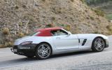 Facelifted Mercedes-Benz SLS AMG Roadster caught testing