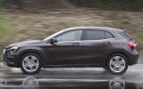 Mercedes-Benz GLA side profile