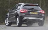 Mercedes-Benz GLA rear cornering