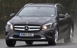 Mercedes-Benz GLA cornering