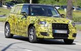 New Mini Countryman starts development journey ahead of 2016 launch Mini Countryman spied