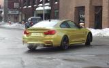 BMW M4 seen early in Detroit