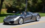 Porsche 918 Spyder spotted in final production form