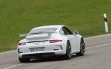 Porsche 911 GT3 cornering