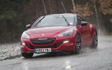Peugeot RCZ R cornering