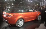 New York motor show: Range Rover Sport