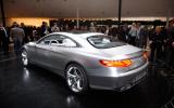 Mercedes-Benz S-class coupe shown