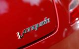 Aston Martin Vanquish badging