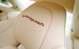 Vanquish stitched front seats