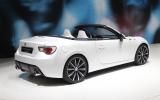 Toyota FT-86 Open concepts roof shown