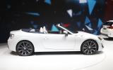 Toyota FT-86 Open concepts roof shown