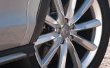20in alloys on the Audi A6 Allroad