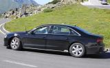 Audi starts testing on next-generation A8
