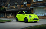 Abarth 500e parked Abarth 500e parked