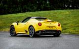 Alfa 4C Spider rear cornering