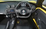 Alfa Romeo 4C Spider interior