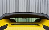 4C Spider rear window