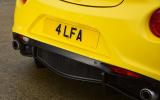 Alfa 4C Spider dual exhaust