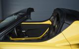 4C Spider roof down