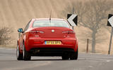 Alfa Romeo 159 rear cornering
