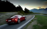 Alfa Romeo 8C rear cornering
