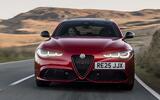 Alfa Romeo Giulia Intensa front cornering 2