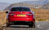 Alfa Romeo Giulia Intensa rear cornering