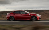 alfa romeo giulia qv review 2025 02 panning side alfa romeo giulia qv review 2025 02 panning side