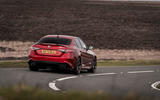 alfa romeo giulia qv review 2025 25 cornering rear alfa romeo giulia qv review 2025 25 cornering rear