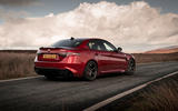 alfa romeo giulia qv review 2025 26 rear static alfa romeo giulia qv review 2025 26 rear static