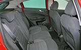 Alfa Romeo Giulietta rear seats