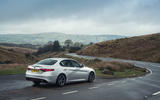 Alfa Romeo Giulia rear quarter