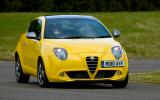 Alfa Romeo Mito Cloverleaf cornering
